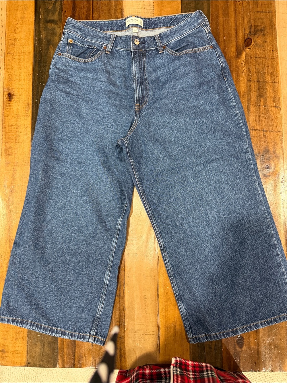 Abercrombie & Fitch Relaxed Blue Denim Jeans